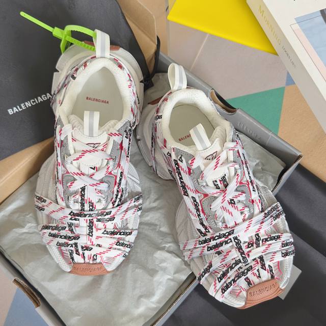 Top Edition: Balenciaga 3Xl Series Extreme Lace Spider-Man Lace-Up Thick-Sole Ca