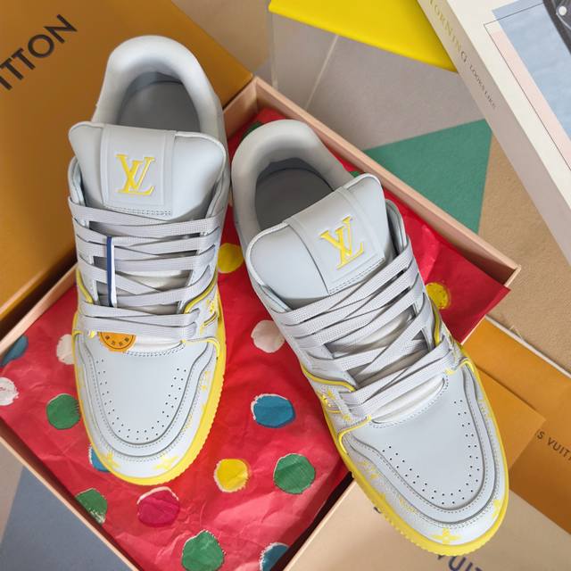 Premium Edition: Men's LV Tarine Louis Vuitton couple's casual sneaker and skate