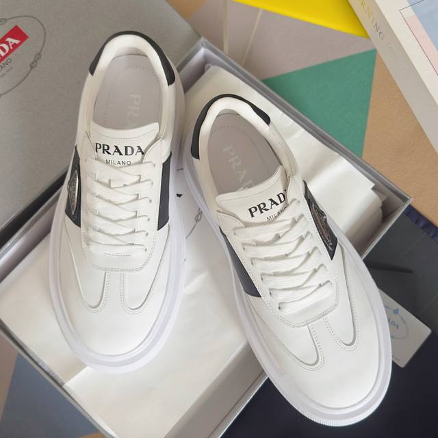 Premium Edition: Couple's Edition. Prada's latest couple's pair of thick-soled w