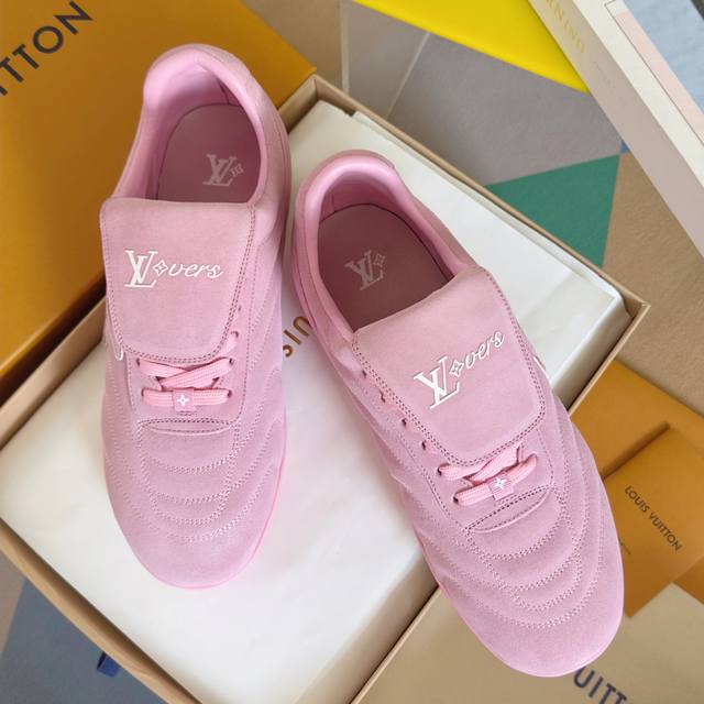 Premium Edition: Couple's Footprint Soccer Sneakers from Louis Vuitton's latest