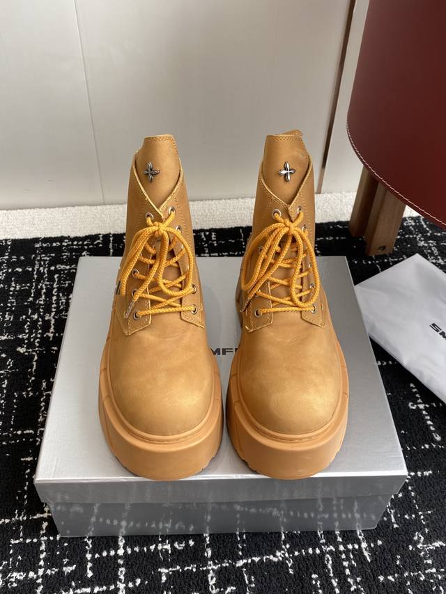Smfk Niche fashion brand 25Ss's newest blockbuster thick-soled casual shoes, der