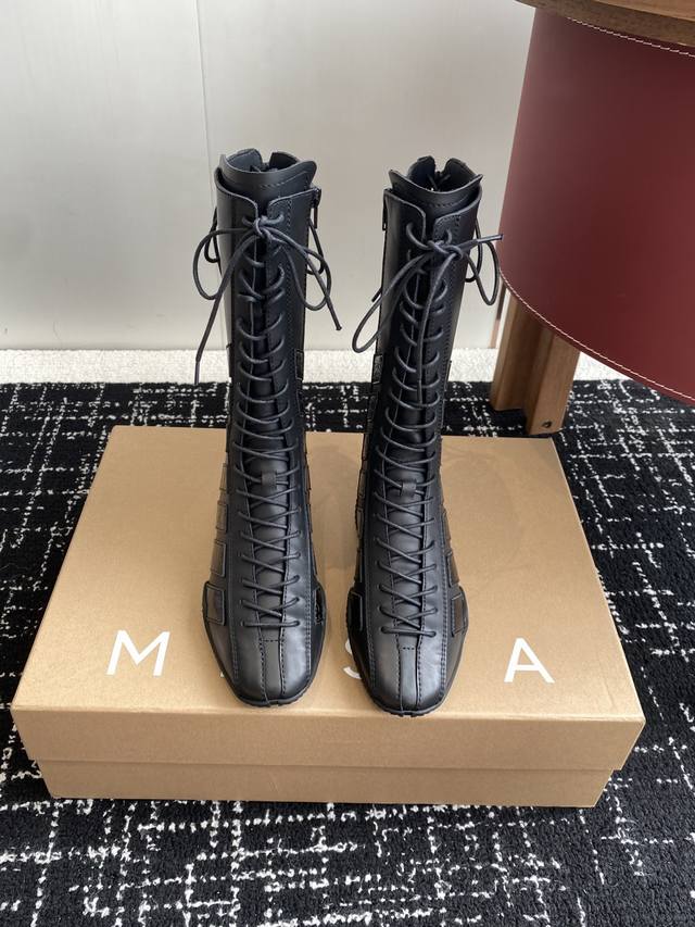Miista 25Ss autumn and winter new boxing boots. Who knows? Miista boots play wit
