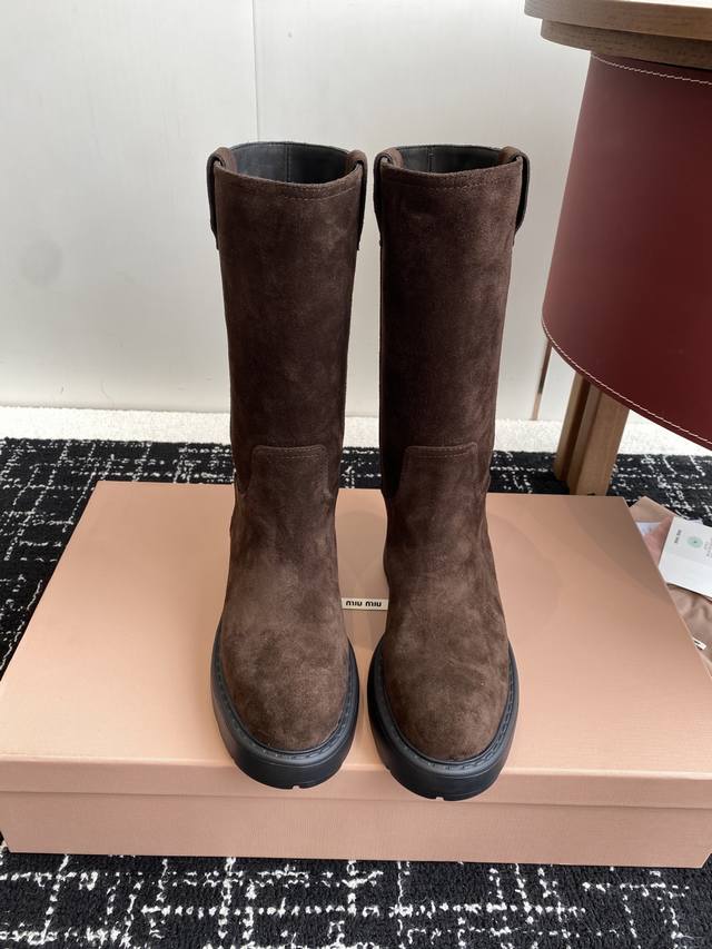 Shopping-level Miu Miu Fw25 New Arrival~ Miu Miu 25Ss new autumn and winter thic