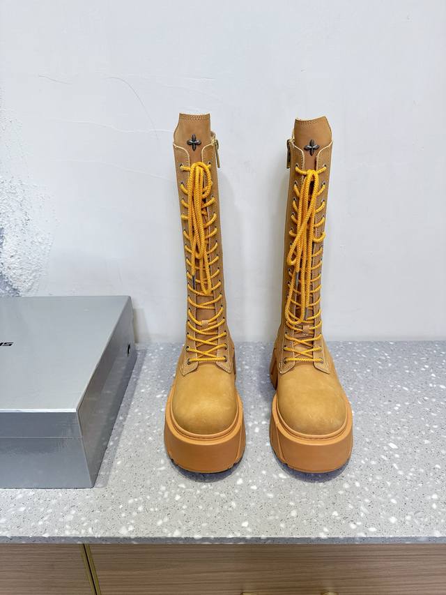 Smfk Niche fashion brand 25Ss's newest thick-soled casual shoes and boots are tr