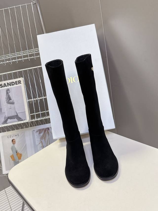 Dior's latest runway straight-leg boots for Fall/Winter 2025 are highly coveted
