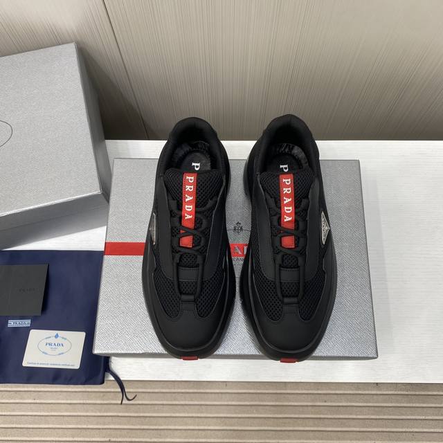 Factory Price P Top Edition Latest Couple's Style Prada Thick-Sole Prada 2025 Fa