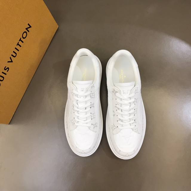 Ouis *Uitto* men's casual sneakers, Beverly Hills sneakers made from top-grain c
