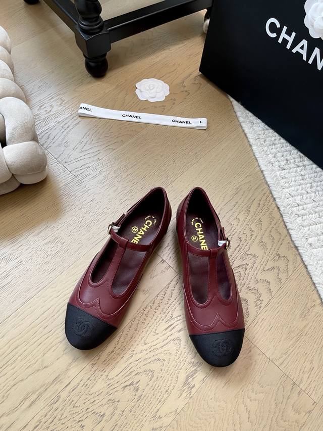 Chanel 25C new Mary Jane shoes! Top-tier edition! Pre-sale! Sheepskin upper, gen