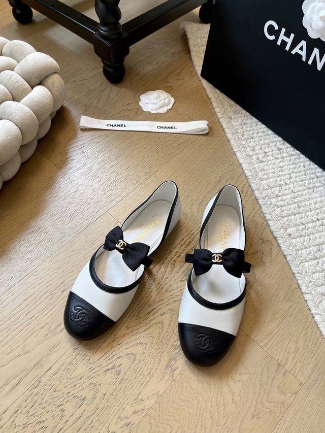 Chanel 25C new bow-knot shoe series! Top-tier edition! Pre-sale, a must-have for