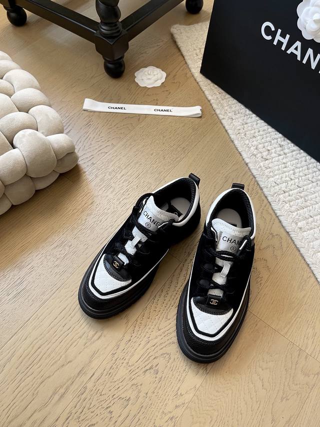Chanel 25C new Panda sneaker collection! Top-tier edition! Pre-order now! Mixed