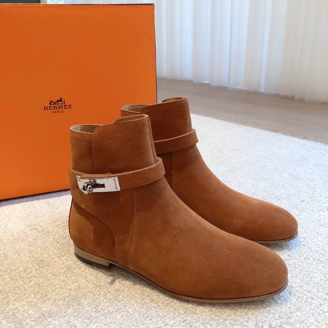 Dongguan H-brand 24Ss New Kelly classic ankle boots, classic boot last + British
