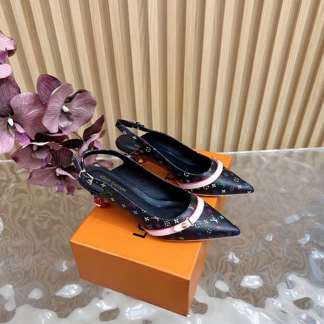 Premium Edition Louis Vuitton x Tm 6Am Takashi Murakami Sandals with Bows, New S