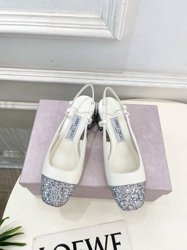 Jimmychoo Jimmy Week 25Ss Spring and Summer New Products Counter Latest Jc Squar