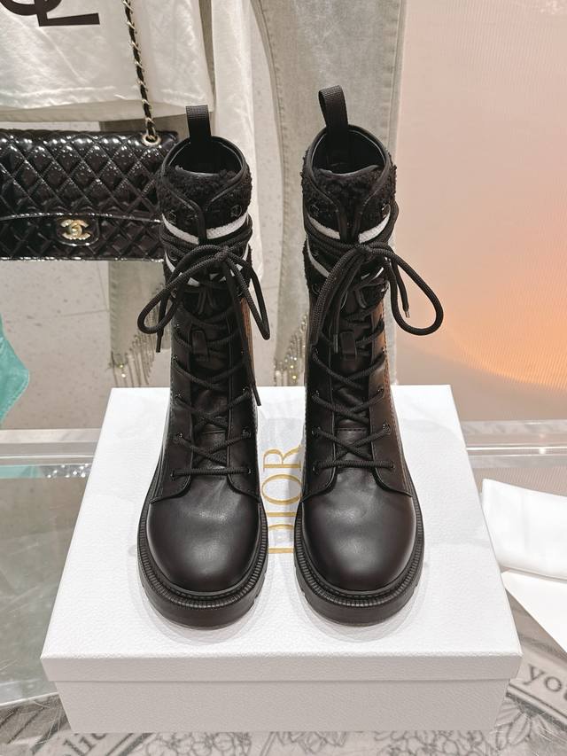 Leather-lined and Fur-lined, the ultimate version of these new Martin boots from