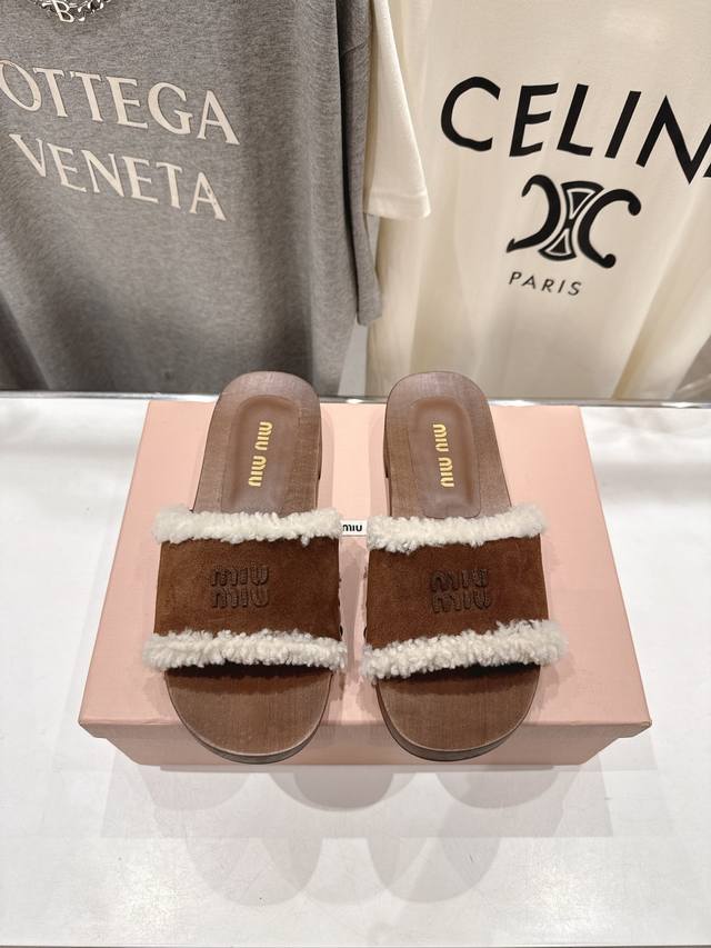High Edition Factory Miumiu 2025Ss Autumn and Winter Newest Hot Style Birkenstoc