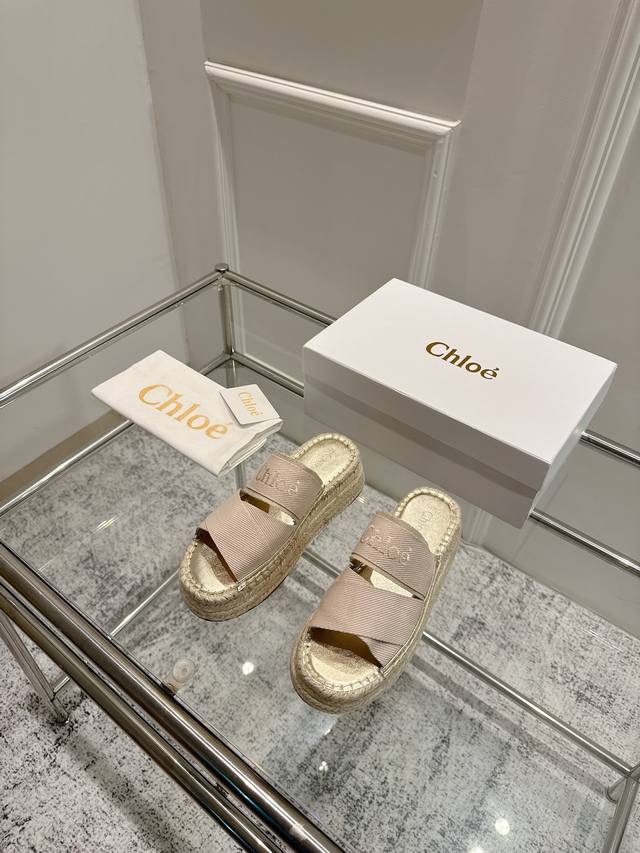 Chloe 2025 new stretch slippers, a pair of this season's most beautiful height-e