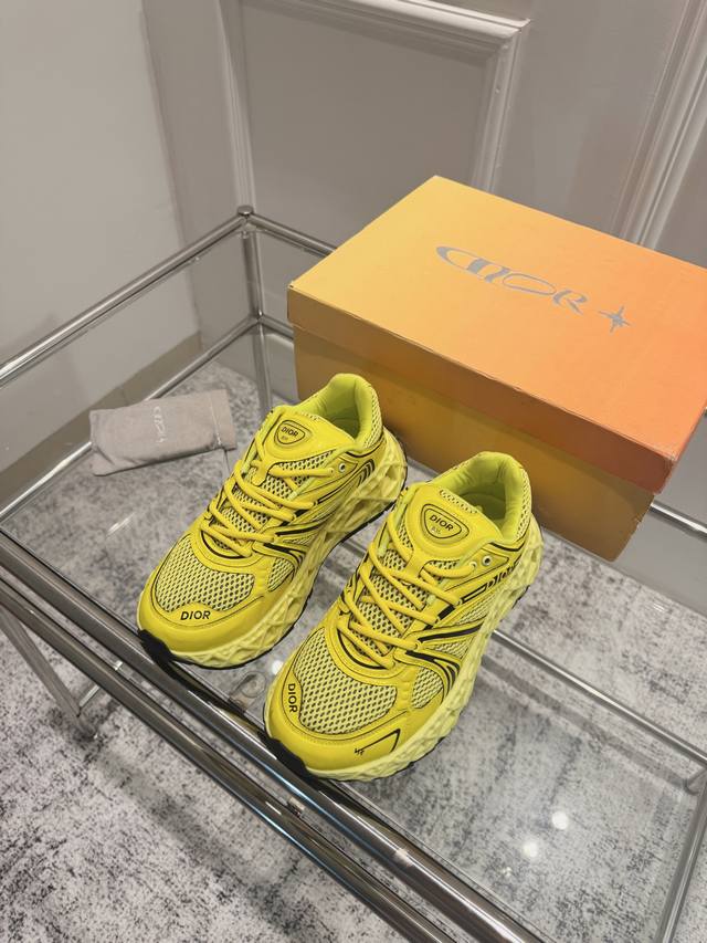 Premium Edition: Men's Dior X Kaws B35 Capsule Collection Hollow Mesh Original P