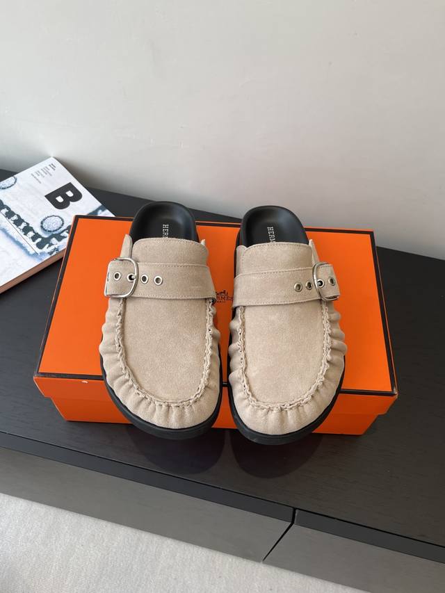 Hermes adorable Birkenstock mules are so versatile this summer! They look great