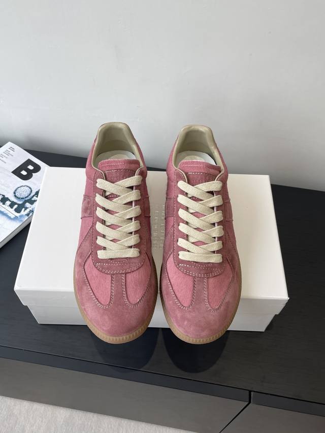 Maisonmargiela Mm6 classic Margiela German training shoes, casual sneakers for c