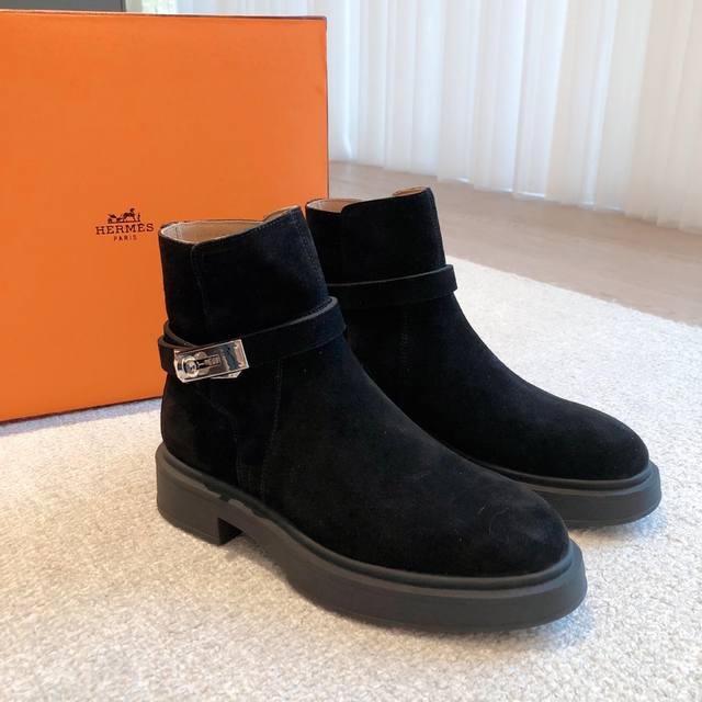 Dongguan H-brand 22Ss New Kelly classic ankle boots, classic boot last + British