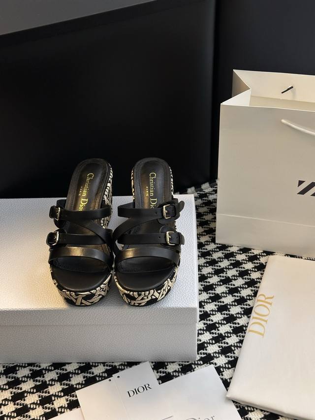 Dior's new platform sandals bring a fresh, vibrant, and stylish look to luxury f
