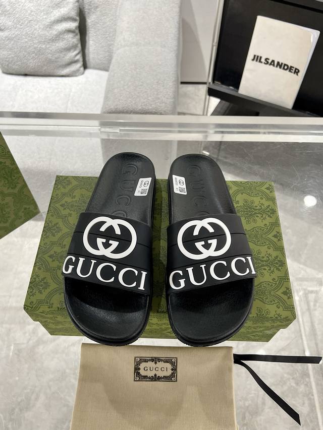 Gucci couple's slippers, top-of-the-line spring and summer must-have slippers fo