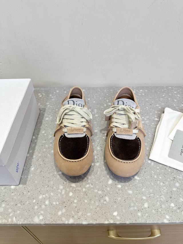 Low-top Dior Roadie collection, a handmade couple's casual sneaker from the runw