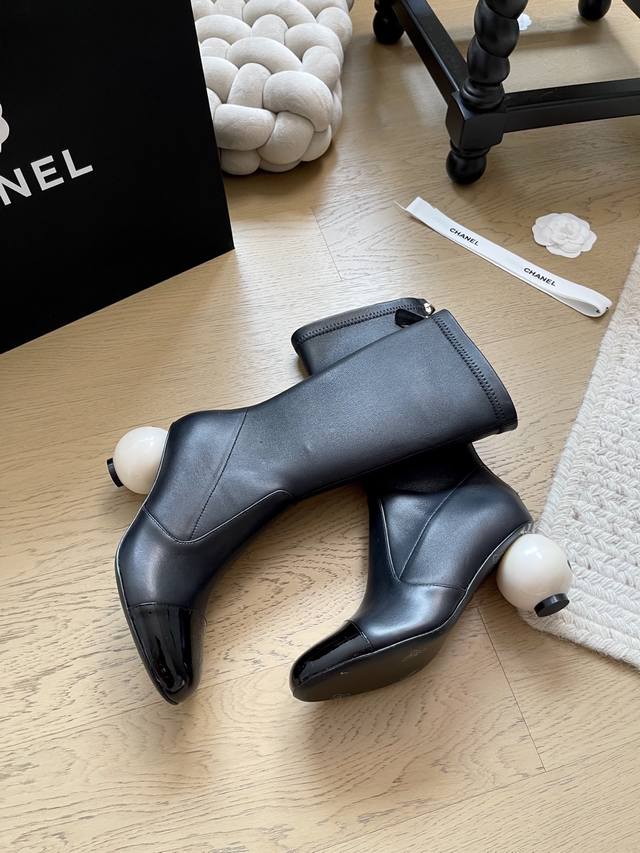Chanel 25K new fall/winter boots! Top-tier edition! Pre-sale! Sheepskin upper, s