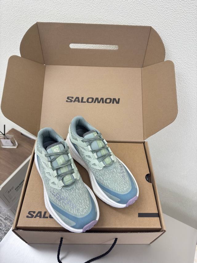 Salomon third-generation Aero Glide 3 Grvl factory cyan correct upper: The Grvl