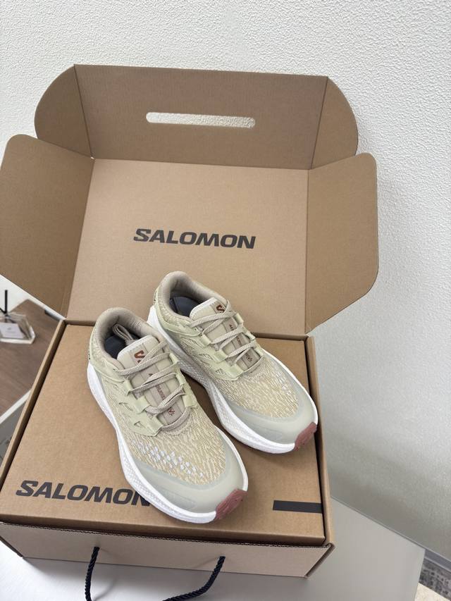 Salomon third-generation Aero Glide 3 Grvl factory apricot color Correct upper: