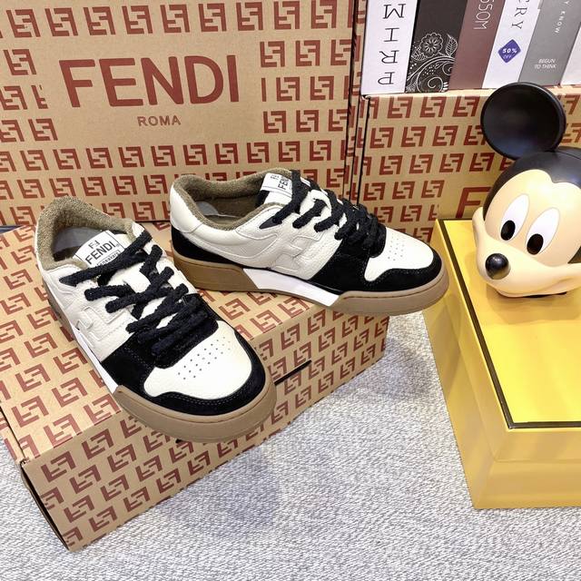 Male +10 Couple's top version Fendi Fendi popular series couple's casual sports