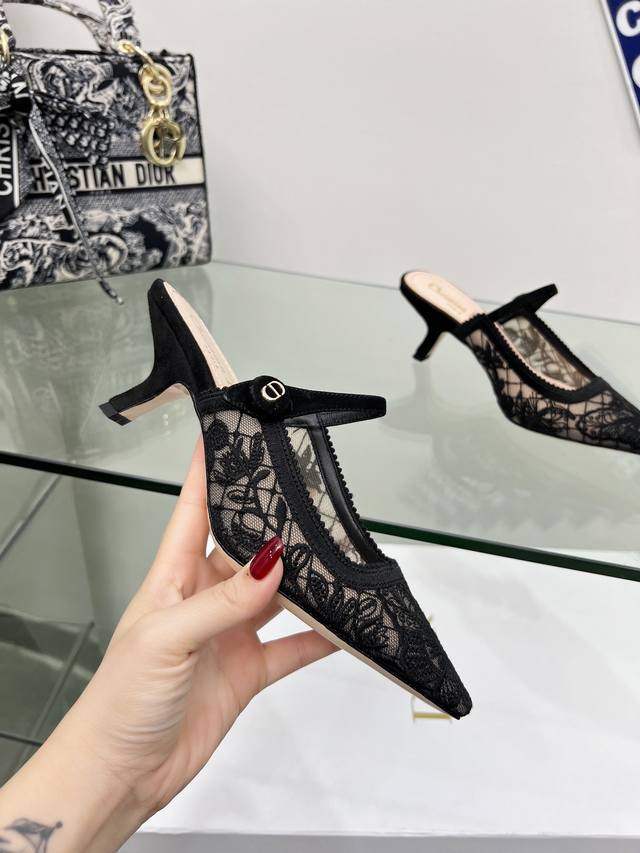 J'adior Webbing Sandals with Open Backs in Dior's latest spring/summer colors, f