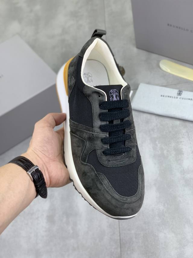 Factory price Pp actual price top version Bc new Brunello Cucinell* low-top snea