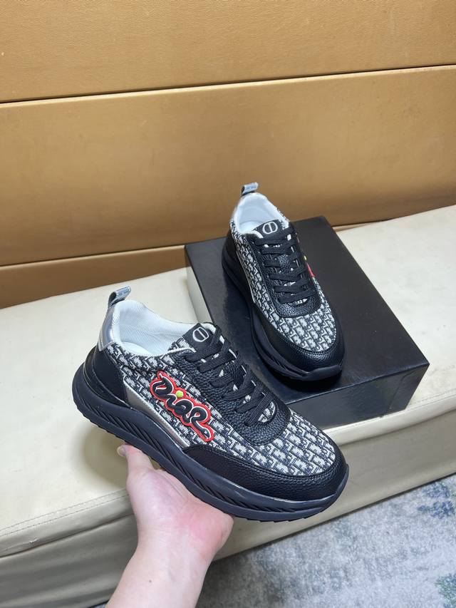Dior original quality. ~ Unique modern sneakers. A must-have for trendy casual