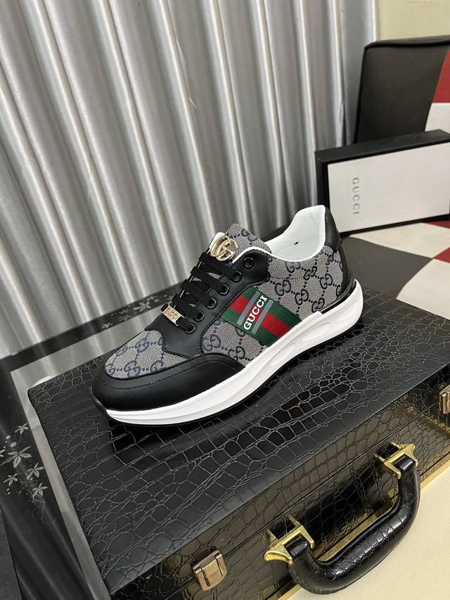Factory Price: Gucci's latest hit casual shoes, top brand luxury ~ purchasing a