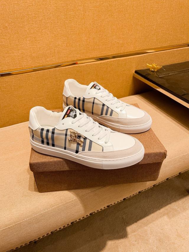 Factory P-batch Burberry men's shoes, a high-end brand, the latest masterpiece