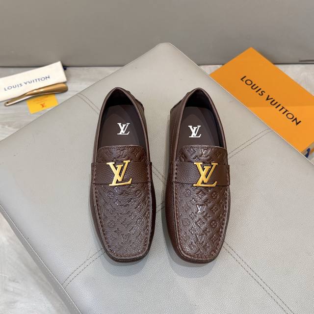 Factory Price LV Men's Moccasins 2025 Official Website Synchronous Market Top V