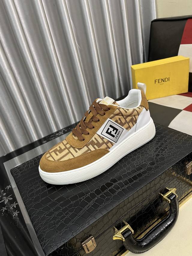 Factory Price Pp: Fendi - High-end quality original casual sports shoes - Upper