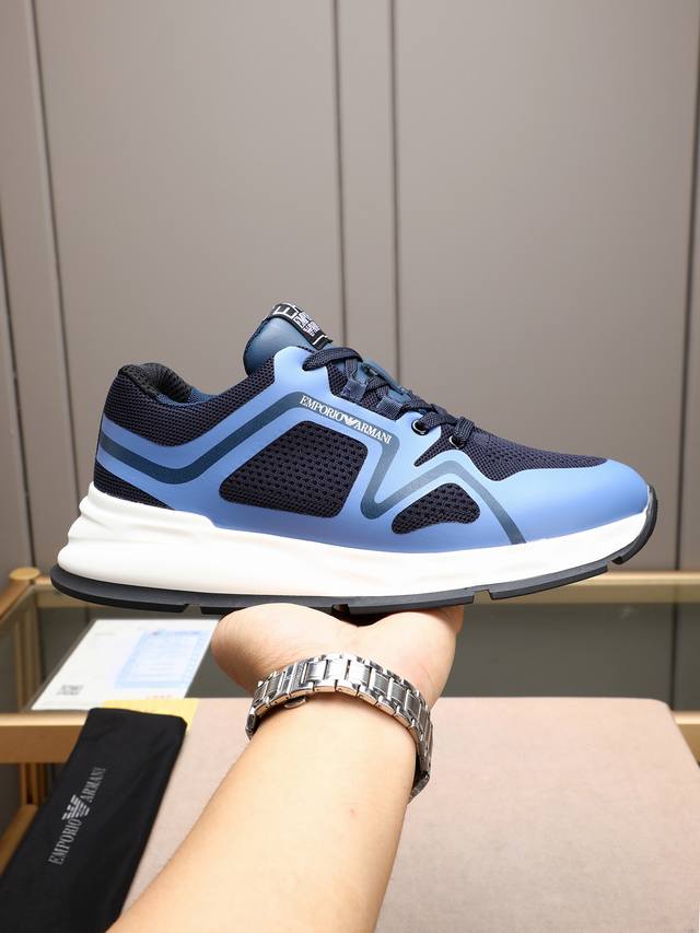 Armani's new sneakers are so cool! Futuristic and functional, these shoes are a