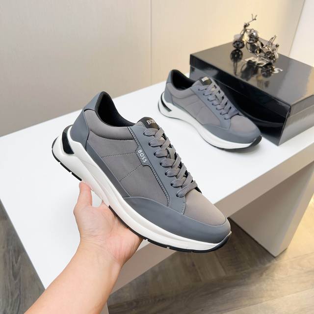 Factory Price Men's Sports Shoes, Hugo Boss] A new hit, original design, and hi
