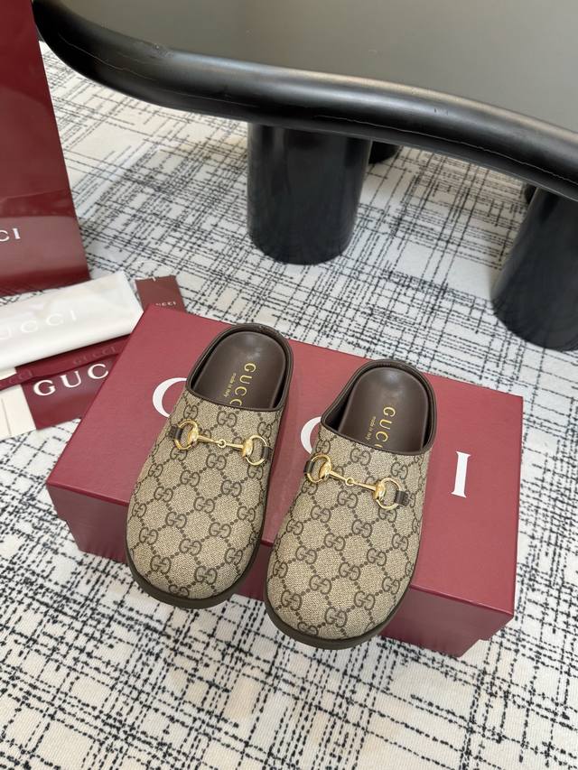 Factory Price Women's Sports Shoes Original Gg2025 Early Spring Horsebit Mules