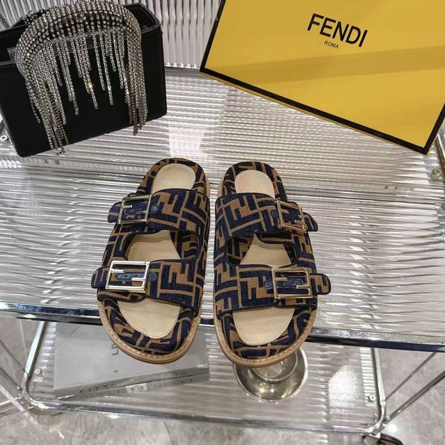 Factory Price Women's Shoes, Original Fendi, Latest Colorway, Feel Monogram Ff