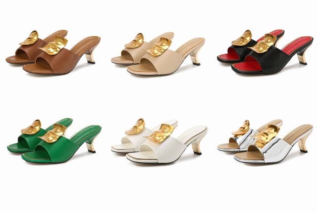 Factory Price Women's Sports Shoes Original Tory Burch Unique Buckle Mid Heel 6