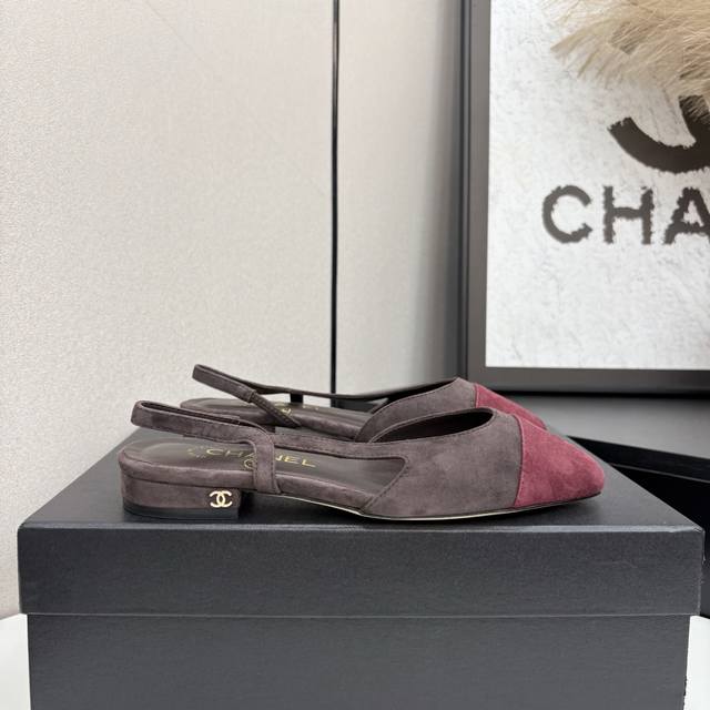 Chan*L classic Slingback sandals! Single shoes! factory-priced women's sports s