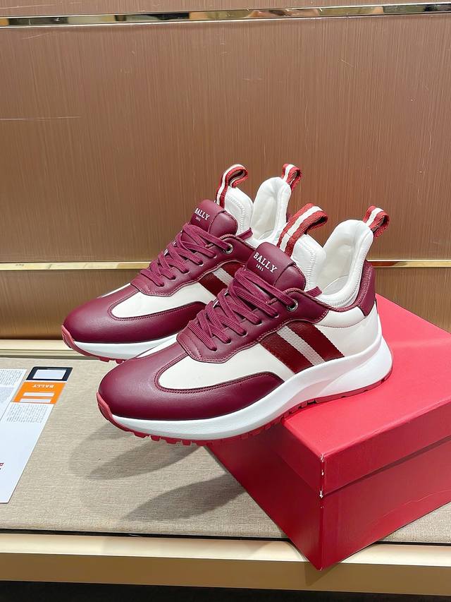 Factory Price Men's Sports Shoes Original Bally Spring/Summer Casual Shoes with