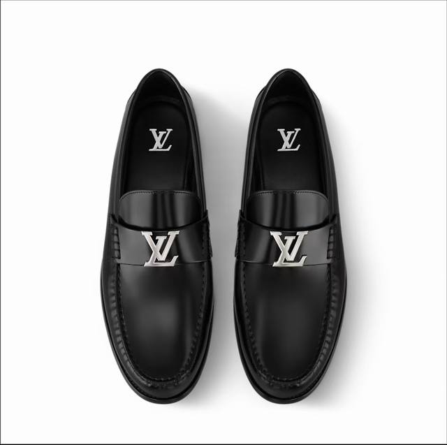 Factory price Louis Vuitton new men's leather shoes, replica of the official we