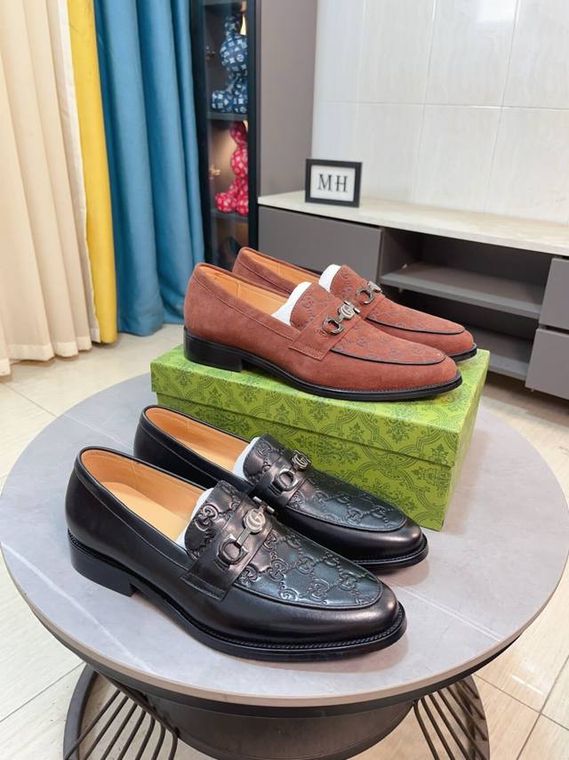 Gucci leather shoes are the hottest classics. Synced with the official website,