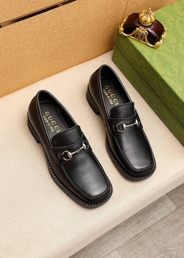 Product trademark: Gucci casual leather shoes DDD. Standard sizes: 38-44, 45.46