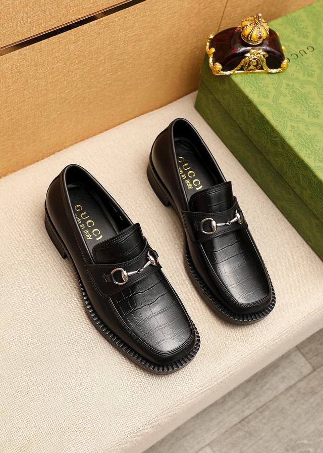 Product trademark: Gucci casual leather shoes DDD. Standard sizes: 38-44, 45.46
