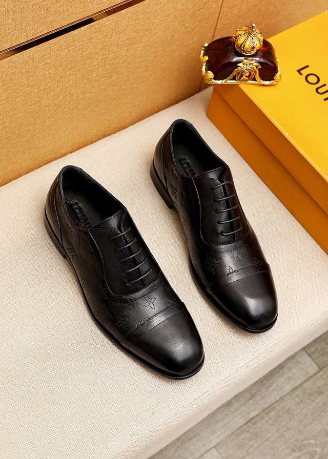 Product Trademark: Louis Vuitton Business Leather Shoes Standard Sizes: 38-44,
